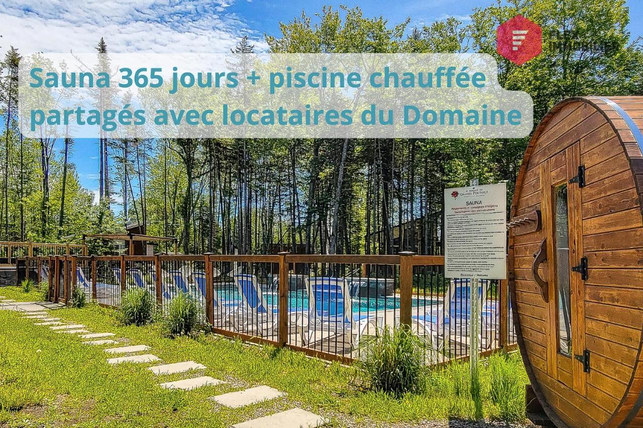 Le Harfang De Portneuf / Hot Tub Pool Sauna Billiards Trails Pont-Rouge Exterior photo